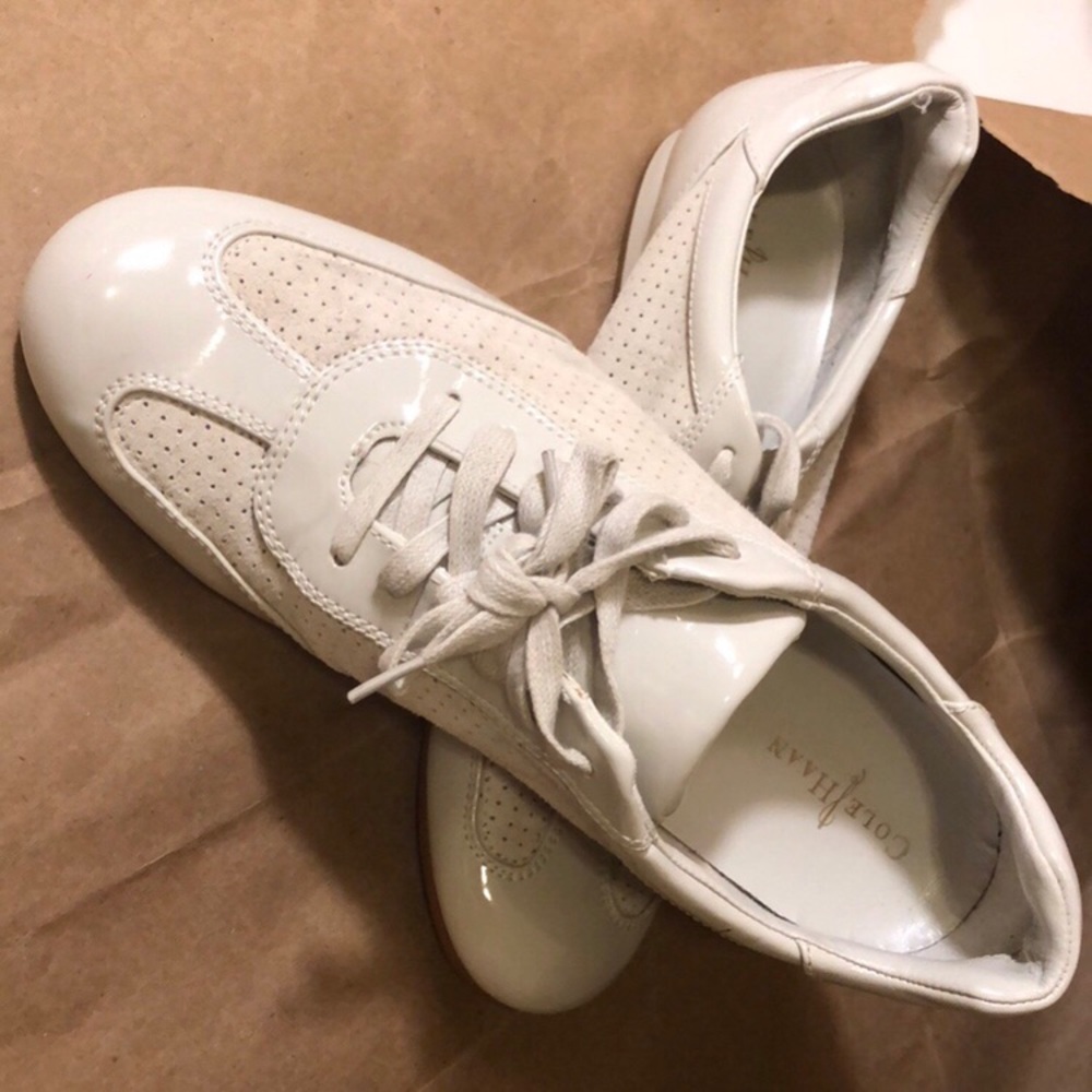 Cole Haan leather and suede women’s sneaker